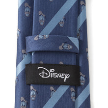 Load image into Gallery viewer, Disney Donald Duck Stripe Blue Men's Tie
