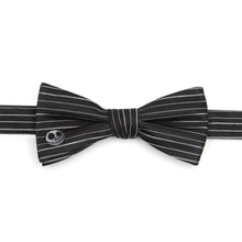 Load image into Gallery viewer, Disney The Nightmare Before Christmas Jack Skellington Striped Men's Bow Tie
