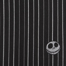 Load image into Gallery viewer, Disney The Nightmare Before Christmas Jack Skellington Striped Men's Tie
