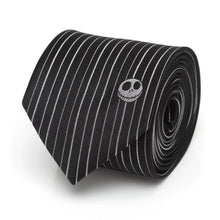 Load image into Gallery viewer, Disney The Nightmare Before Christmas Jack Skellington Striped Men's Tie
