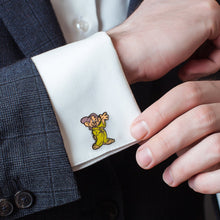 Load image into Gallery viewer, Disney Snow White Dopey &amp; Doc Cufflinks
