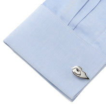 Load image into Gallery viewer, Disney The Nightmare Before Christmas Jack &amp; Sally 'Simply Meant to Be' Cufflinks
