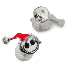 Load image into Gallery viewer, Disney The Nightmare Before Christmas Jack Skellington Santa Cufflinks
