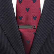Load image into Gallery viewer, Disney Mickey Mouse Cutout Black Tie Bar
