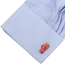Load image into Gallery viewer, Disney Pixar Cars Lightning McQueen Cufflinks
