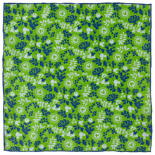 Load image into Gallery viewer, Disney Mickey Mouse Floral Green Pocket Square
