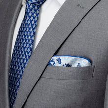 Load image into Gallery viewer, Disney Mickey Mouse Floral White Pocket Square
