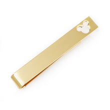 Load image into Gallery viewer, Disney Mickey Mouse Cutout Gold Tie Bar

