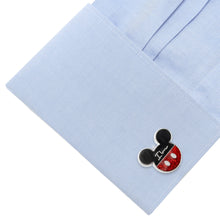 Load image into Gallery viewer, Disney Mickey and Minnie Mouse "I Love Us" Cufflinks
