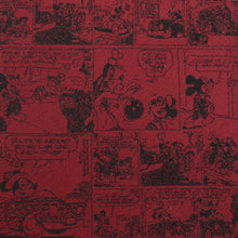 Load image into Gallery viewer, Disney Mickey Mouse Comic Red Men's Tie
