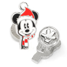 Load image into Gallery viewer, Disney Mickey Mouse Holiday Hat Cufflinks
