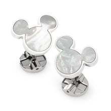 Load image into Gallery viewer, Disney Mickey Mouse Mother of Pearl Cufflinks
