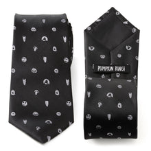Load image into Gallery viewer, Disney The Nightmare Before Christmas Black Gray Men's Tie
