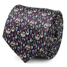 Load image into Gallery viewer, Disney The Nightmare Before Christmas Jack Skellington Patterned Men's Tie
