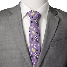 Load image into Gallery viewer, Disney The Nightmare Before Christmas Purple Men's Tie
