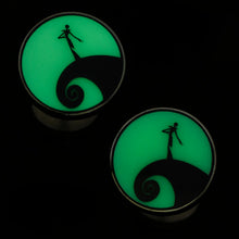 Load image into Gallery viewer, Disney The Nightmare Before Christmas Jack Skellington Mountain Cufflinks
