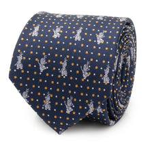 Load image into Gallery viewer, Disney Frozen Olaf Dot Motif Men's Tie
