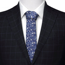 Load image into Gallery viewer, Disney Lilo &amp; Stitch Blue Tropical Men's Tie
