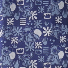 Load image into Gallery viewer, Disney Lilo &amp; Stitch Blue Tropical Men's Tie
