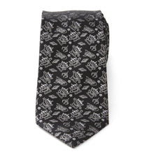 Load image into Gallery viewer, Disney Pixar Toy Story Alien Print Black Men's Tie
