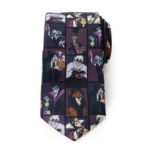 Load image into Gallery viewer, Disney Villains Dark Pattern Men's Tie
