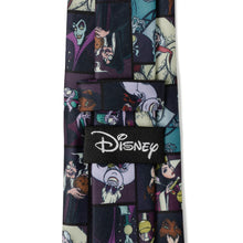 Load image into Gallery viewer, Disney Villains Dark Pattern Men's Tie

