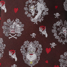 Load image into Gallery viewer, Disney Villains 'Happily Never After' Black Men's Tie
