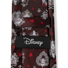 Load image into Gallery viewer, Disney Villains 'Happily Never After' Black Men's Tie
