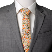 Load image into Gallery viewer, Disney Winnie the Pooh Tan Patterned Men's Tie
