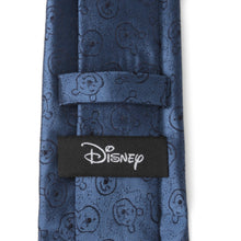 Load image into Gallery viewer, Disney Winnie the Pooh Blue Tonal Men's Tie
