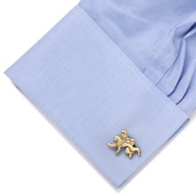 Load image into Gallery viewer, Game of Thrones Lannister Lion Sigil Cufflinks
