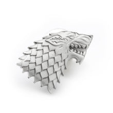 Load image into Gallery viewer, Game of Thrones Stark Direwolf Antiqued Lapel Pin
