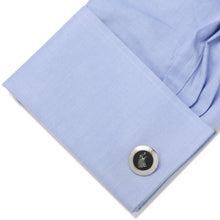 Load image into Gallery viewer, Game of Thrones Stark Filigree Stainless Steel Cufflinks
