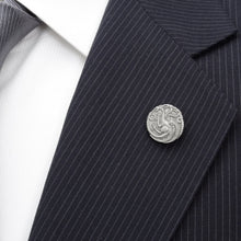 Load image into Gallery viewer, Game of Thrones Targaryen Dragon Antiqued Lapel Pin
