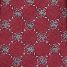 Load image into Gallery viewer, Game of Thrones Targaryen Dragon Scattered Men's Tie
