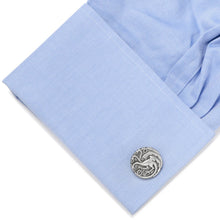 Load image into Gallery viewer, Game of Thrones Targaryen Three Headed Dragon Sigil Cufflinks
