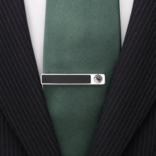 Load image into Gallery viewer, Game of Thrones Targaryen Onyx Tie Clip

