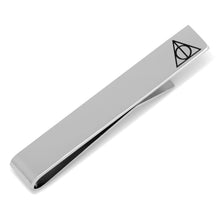 Load image into Gallery viewer, Harry Potter Deathly Hallows "Always" Hidden Message Tie Bar

