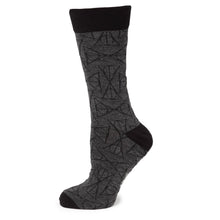 Load image into Gallery viewer, Harry Potter Deathly Hallows Black Men's Socks
