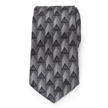 Load image into Gallery viewer, Harry Potter Deathly Hallows Gray Necktie Gift Set
