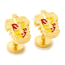 Load image into Gallery viewer, Harry Potter Gryffindor Crest Cufflinks
