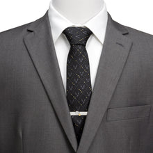 Load image into Gallery viewer, Harry Potter Golden Snitch Black Silk Men's Tie
