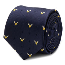 Load image into Gallery viewer, Harry Potter Golden Snitch Dot Tie
