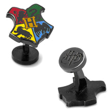 Load image into Gallery viewer, Harry Potter Hogwarts Shield Cufflinks
