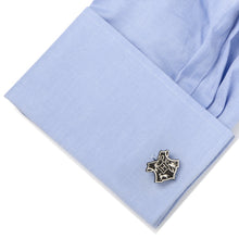 Load image into Gallery viewer, Harry Potter Hogwarts 3D Crest Cufflinks
