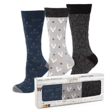 Load image into Gallery viewer, Harry Potter 3 Pack Sock Gift Set
