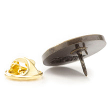 Load image into Gallery viewer, Harry Potter Mischief Managed Gold Lapel Pin
