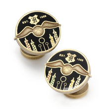 Load image into Gallery viewer, Harry Potter Quidditch Field Cufflinks
