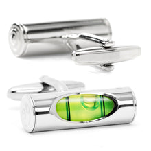 Load image into Gallery viewer, Green Level Cufflinks
