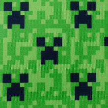 Load image into Gallery viewer, Minecraft Creeper Green Father/Son Tie Set
